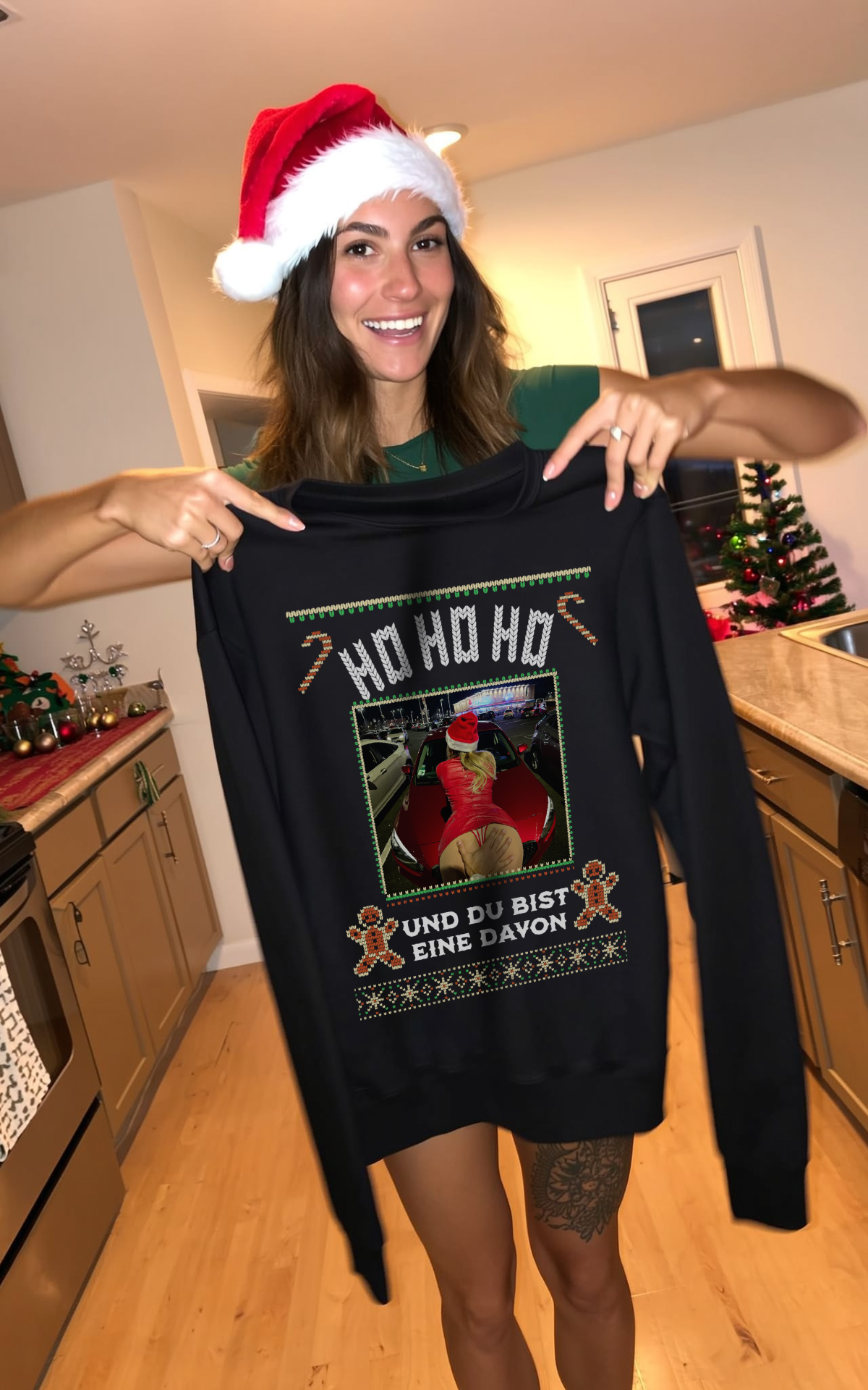 Ho Ho Ho - CHRISTMAS SWEATER UNISEX