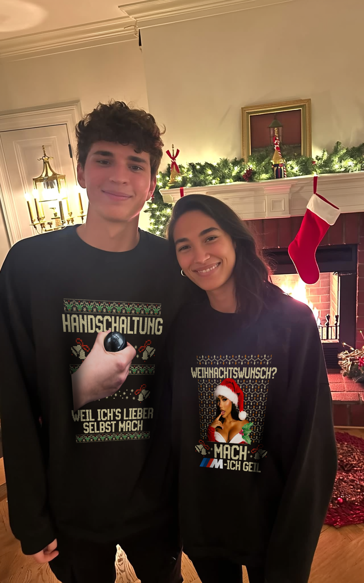 Handschaltung - CHRISTMAS SWEATER UNISEX