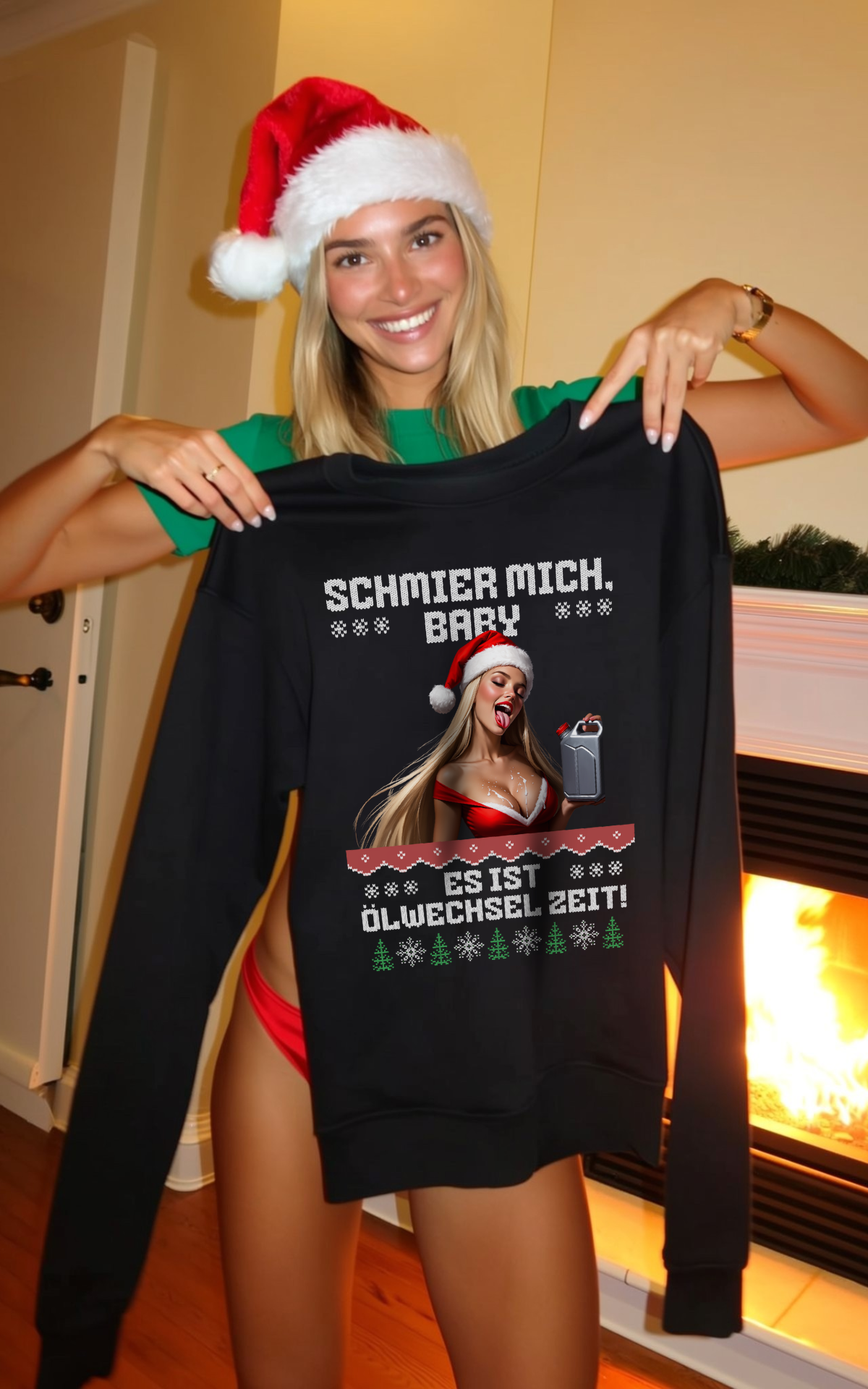 Ölwechsel Zeit - CHRISTMAS SWEATER UNISEX