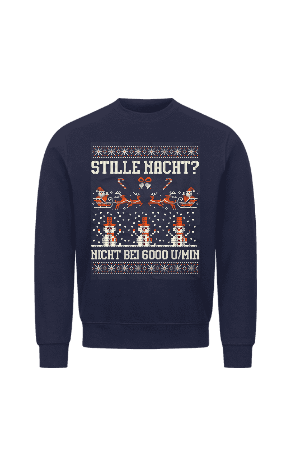 6000 U/MIN - CHRISTMAS SWEATER UNISEX
