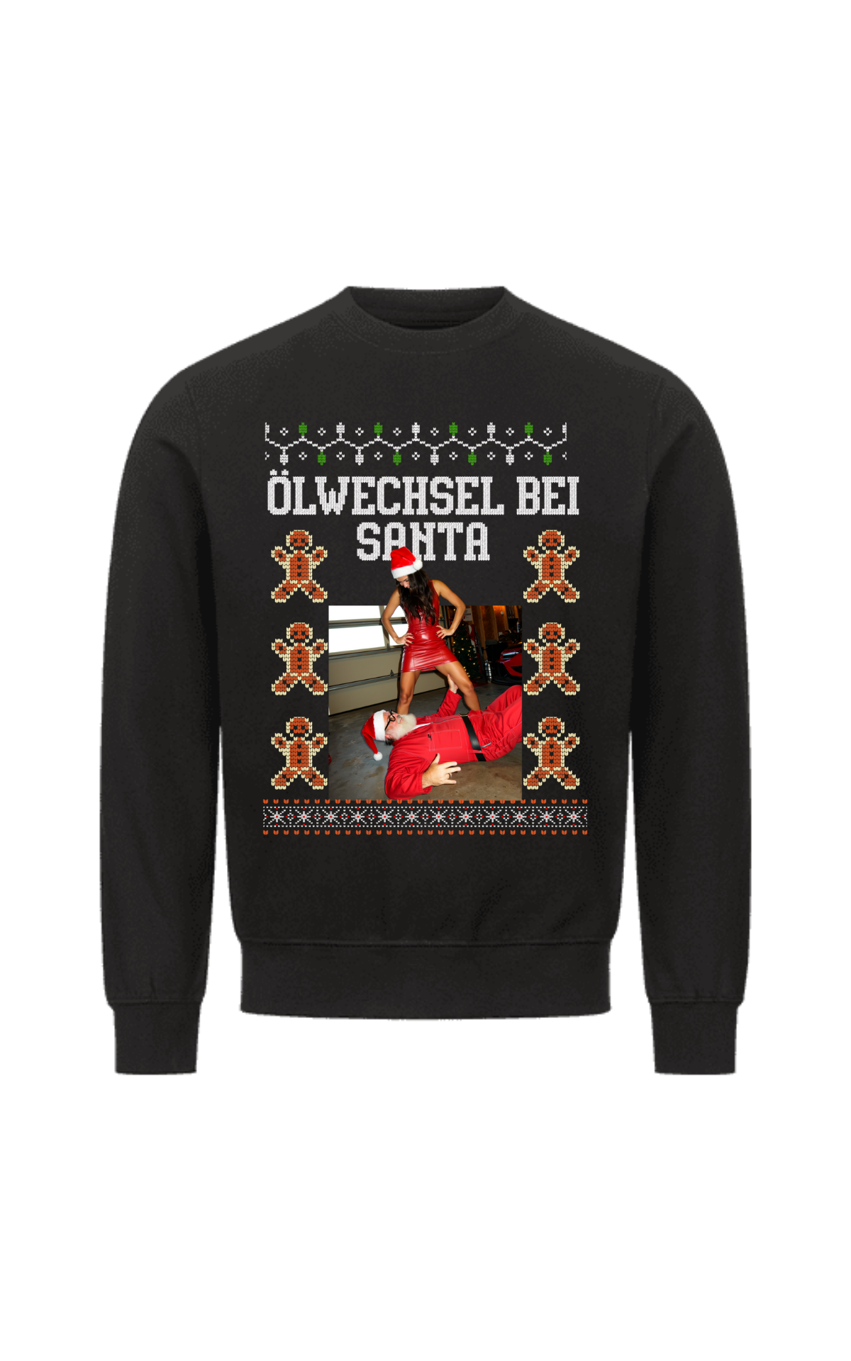 Ölwechsel bei Santa - CHRISTMAS SWEATER UNISEX